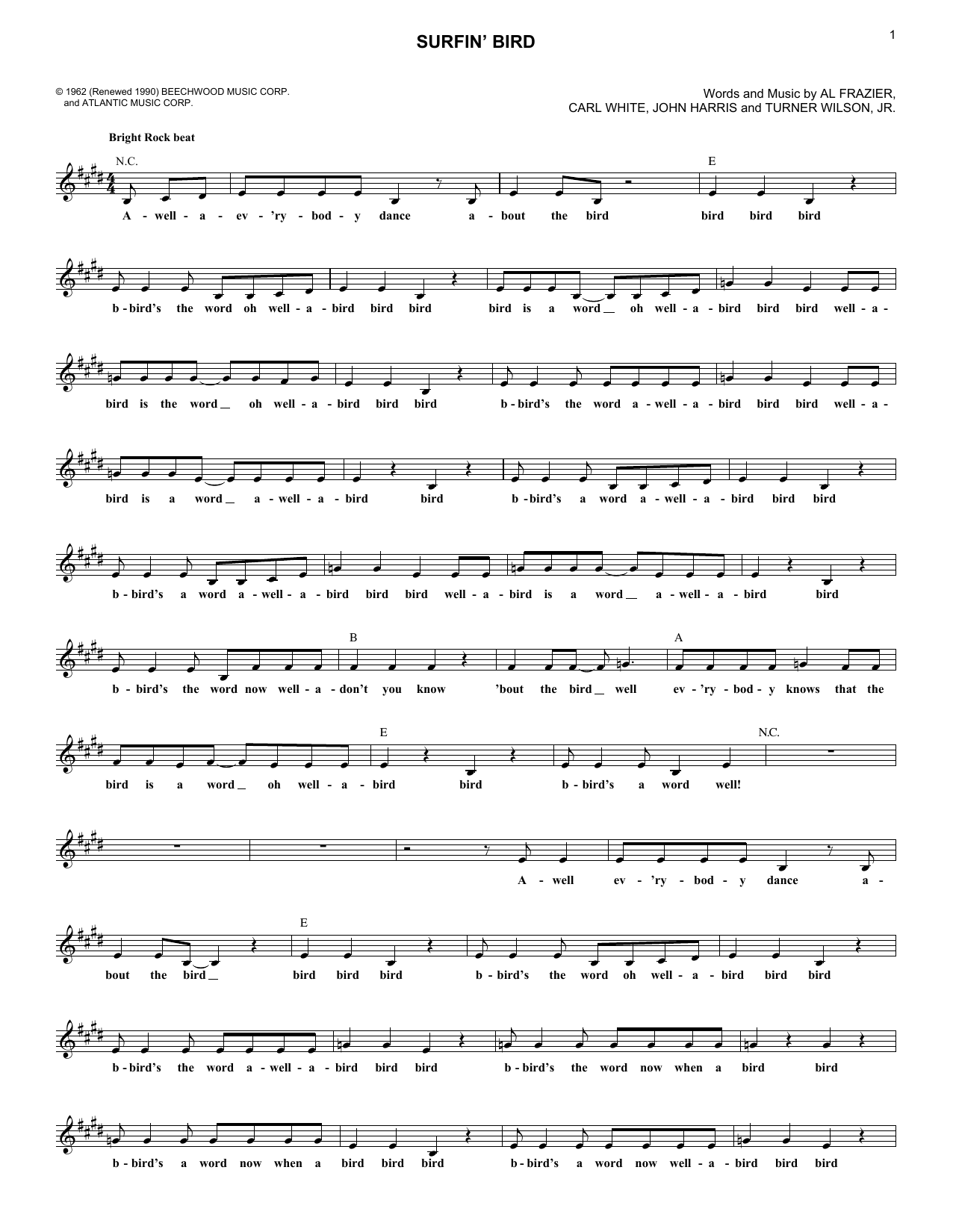 Produktbild zu: Surfin' Bird