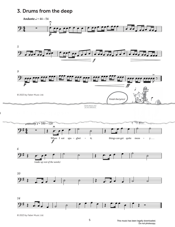 Produktgalerie: Seite 1 von 1 When I Eat Spaghetti, Mark Wilson, Klavier, Kontrabass