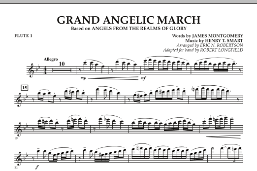 Produktbild zu: Grand Angelic March - Flute 1