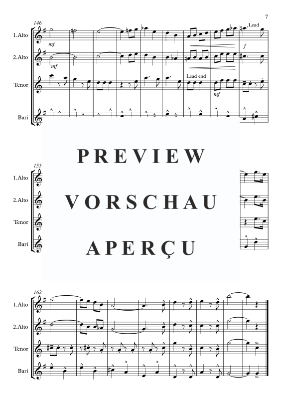 Product gallery: Page 8 of 11 In der Bar zum Krokodil, Comedian Harmonists, (Saxophone Quartet AATB)