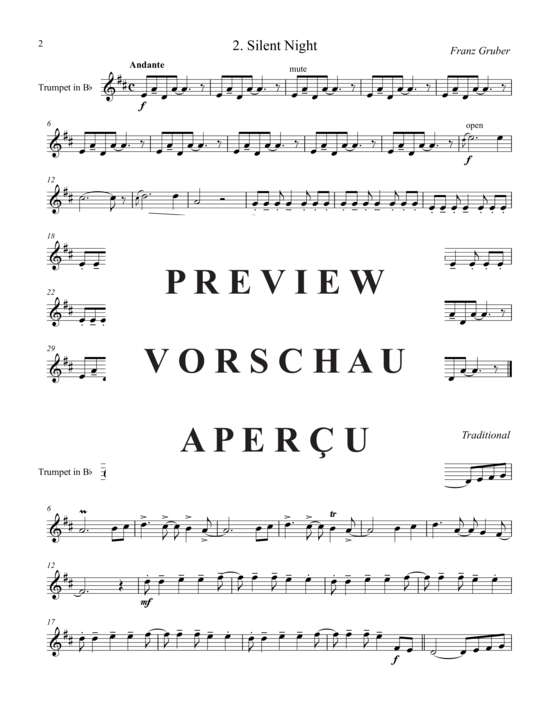 Produktgalerie: Seite 11 von 21 4 Weihnachts-Trios , , (Trp B, Horn F/Pos, Pos)