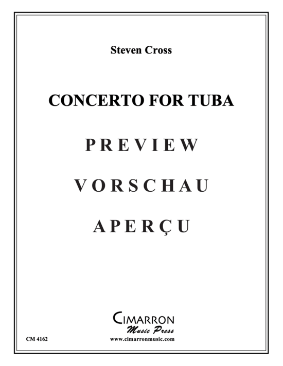 Product gallery: Page 2 of 21 Concerto for Tuba , , (tuba + piano)