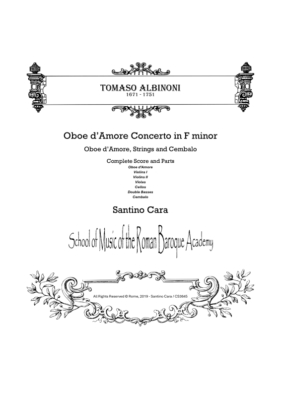 Product picture to: Concerto in F-Moll Op.9Tomaso Albinoni