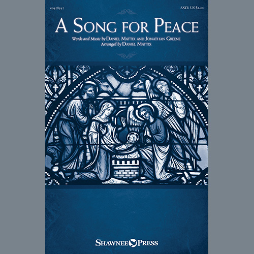 cover: A Song For Peace (arr. Daniel Mattix), Daniel Mattix and Jonathan Greene