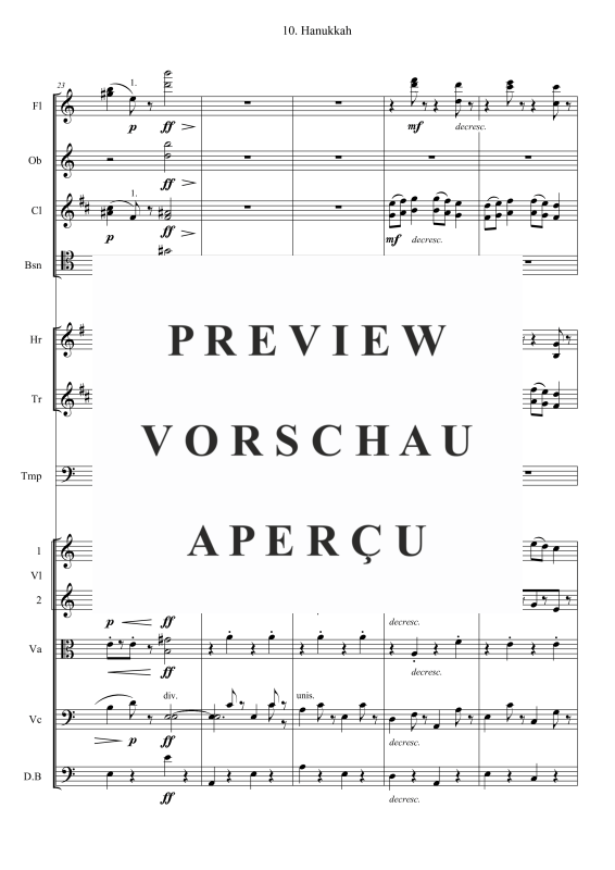 gallery: Hanukkah, , Kammer Orchester