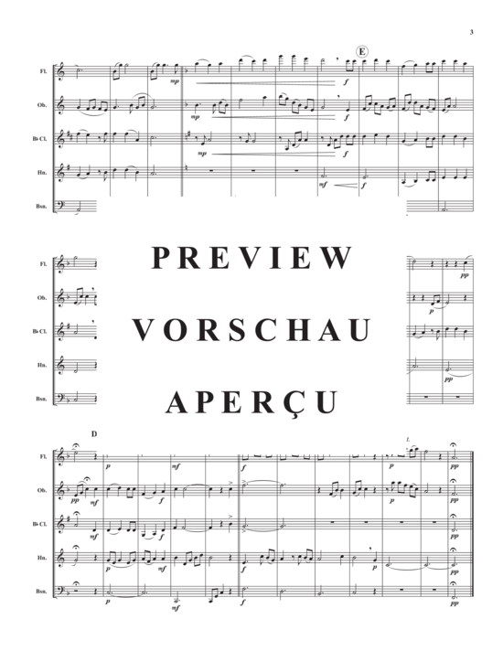 Produktgalerie: Seite 5 von 10 In The Township of Danville , , (Holzbläser Quintett)