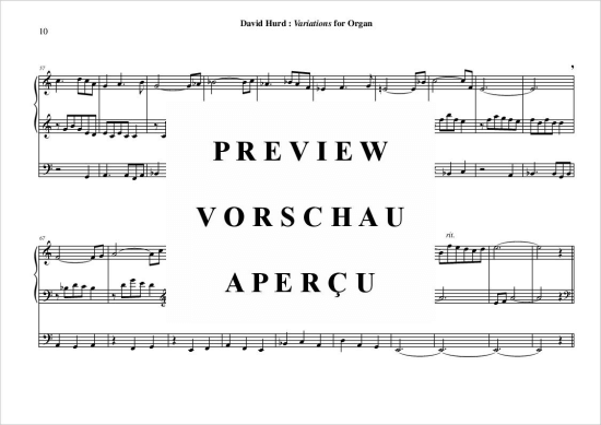 Product gallery: Page 11 of 19 Variations , , (Orgel Solo)