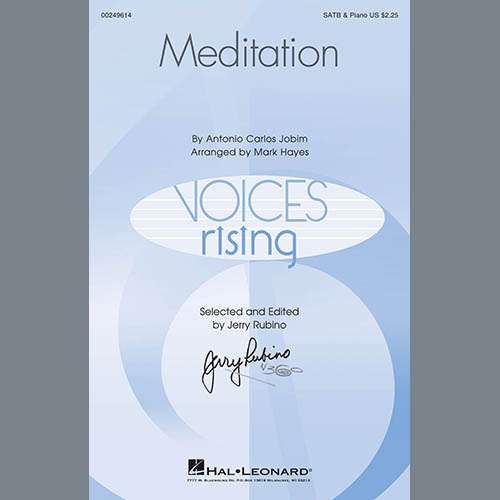 Product picture to: Meditation (Meditacao) (arr. Mark Hayes)