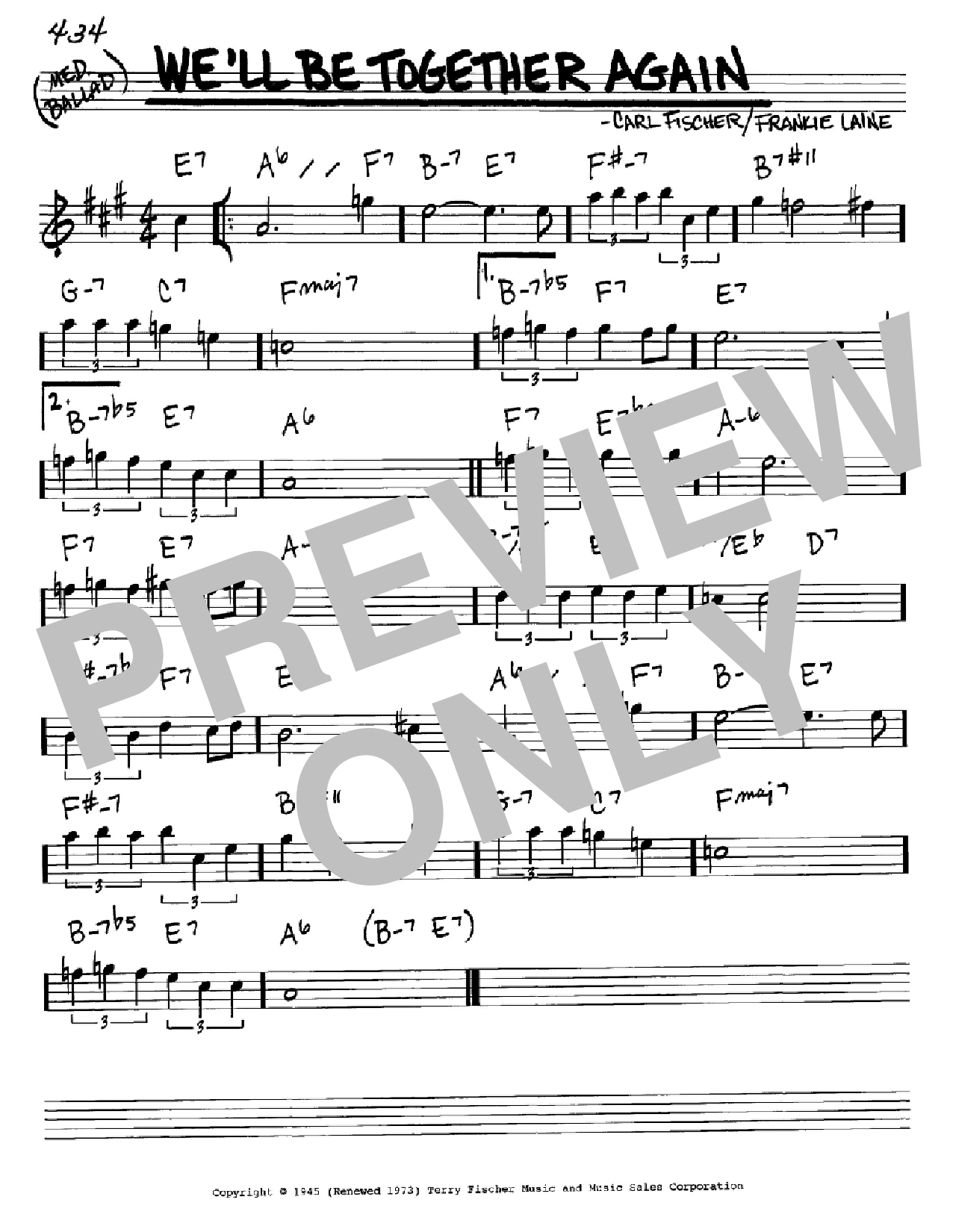 Produktbild zu: We'll Be Together Again