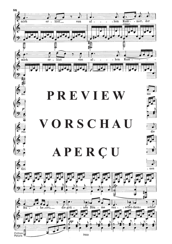 Product gallery: Page 11 of 12 Der zürnenden Diana D.707, , Low Voice and Piano