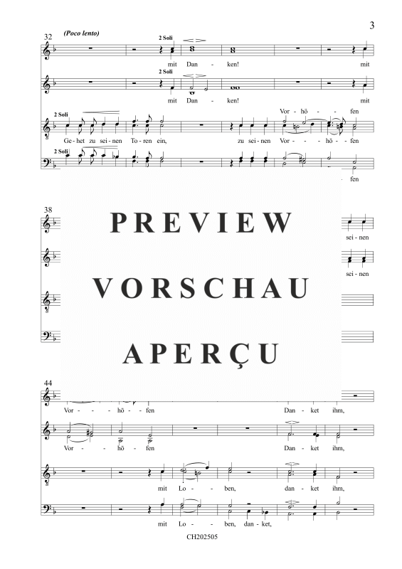 Produktgalerie: Seite 4 von 6 Jauchzet dem Herrn Psalm 100 (Klassiker der Chormusik), , Gemischter Chor