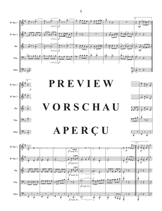 gallery: Washington Post March , , (Blechbläserquintett)