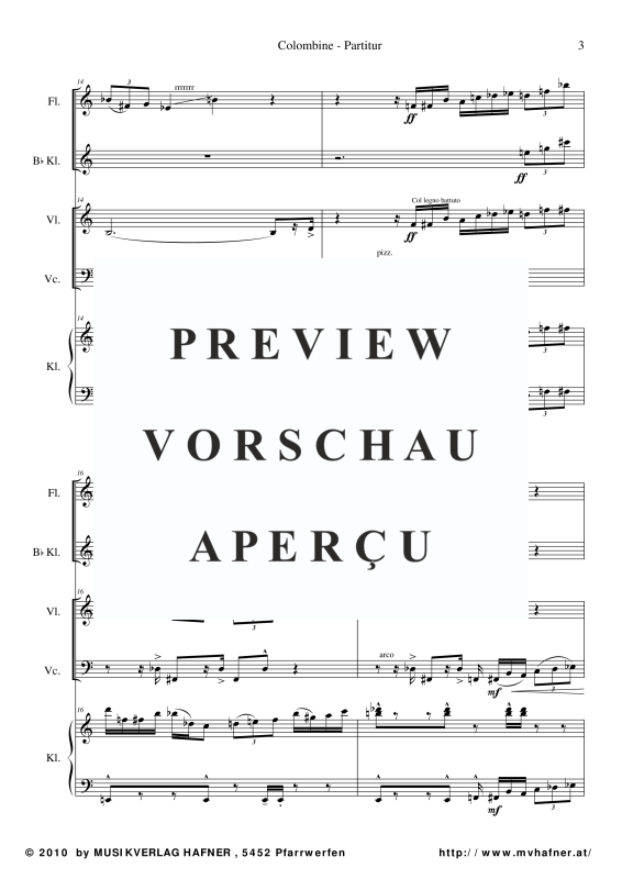 Product gallery: Page 8 of 11 Colombine, , (Mixed ensemble woodwinds, strings and piano)