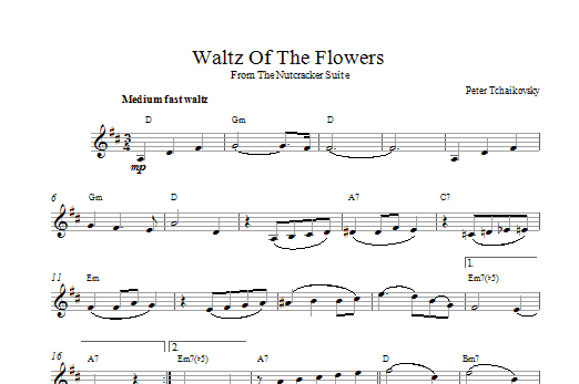 Produktbild zu: Waltz Of The Flowers (from The Nutcracker Suite)