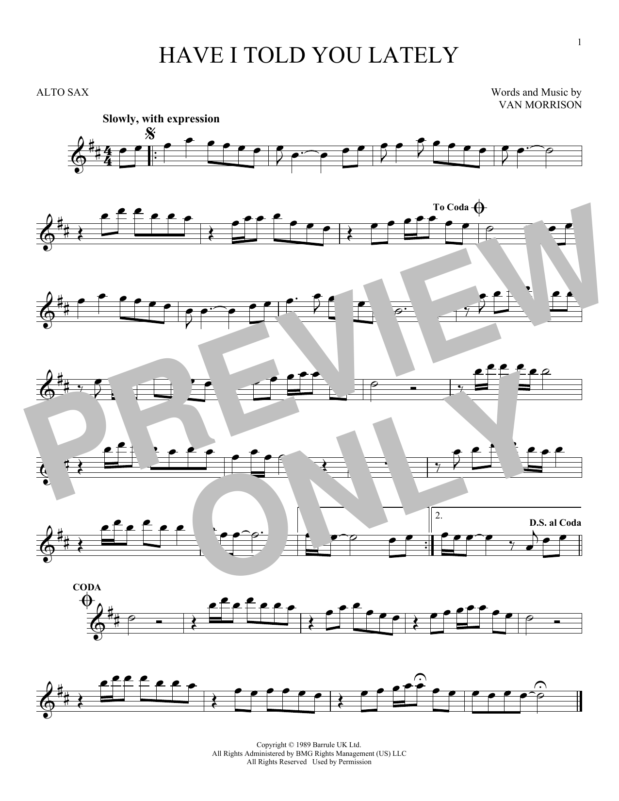 Product gallery: Page 1 of 1 Have I Told You Lately, Van Morrison