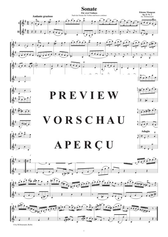 Product gallery: Page 2 of 5 Sonate für zwei Violinen, , 