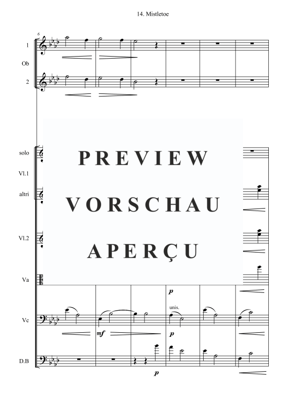 Produktgalerie: Seite 3 von 11 Mistletoe, , Kammer Orchester