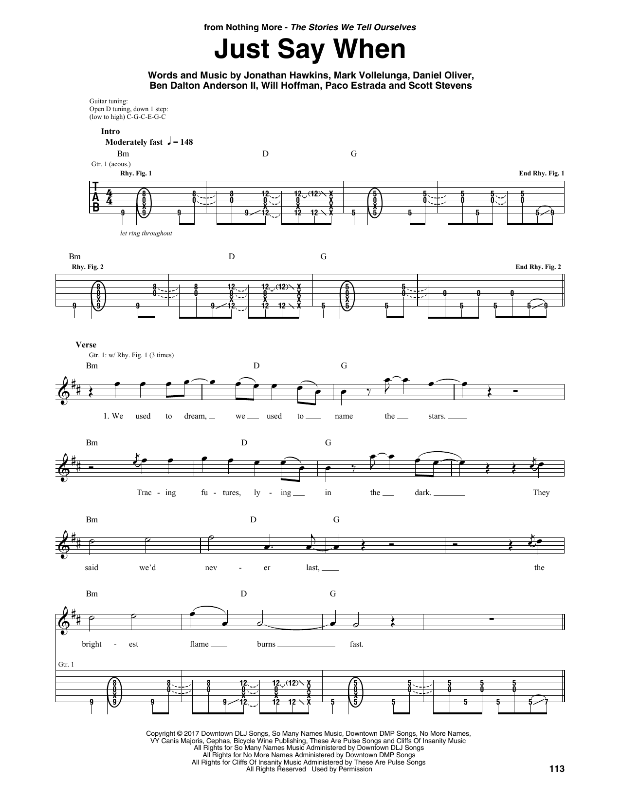 Produktgalerie: Seite 1 von 1 Just Say When, Nothing More, Gitarre