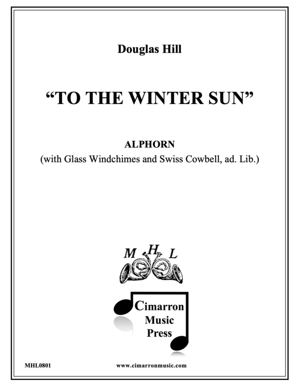 Produktbild zu: To the Winter SunDouglas Hill