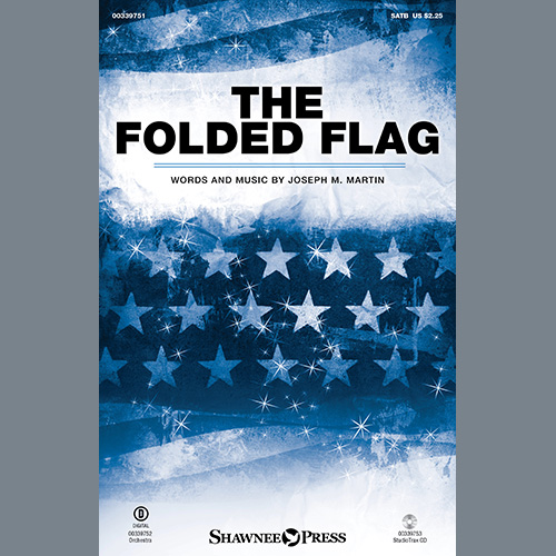 cover: The Folded Flag, Joseph M. Martin, Chor