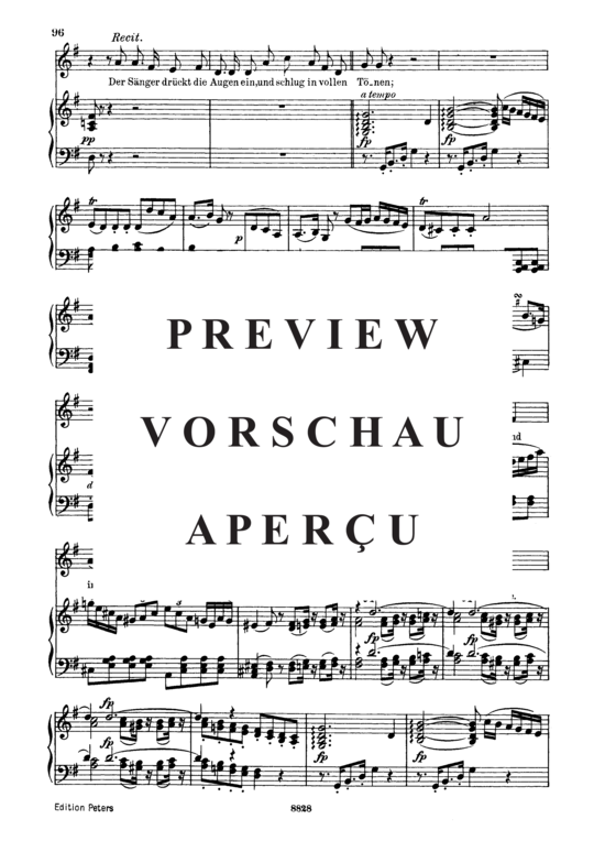 Product gallery: Page 4 of 7 Der Sänger D.149, , Low Voice and Piano