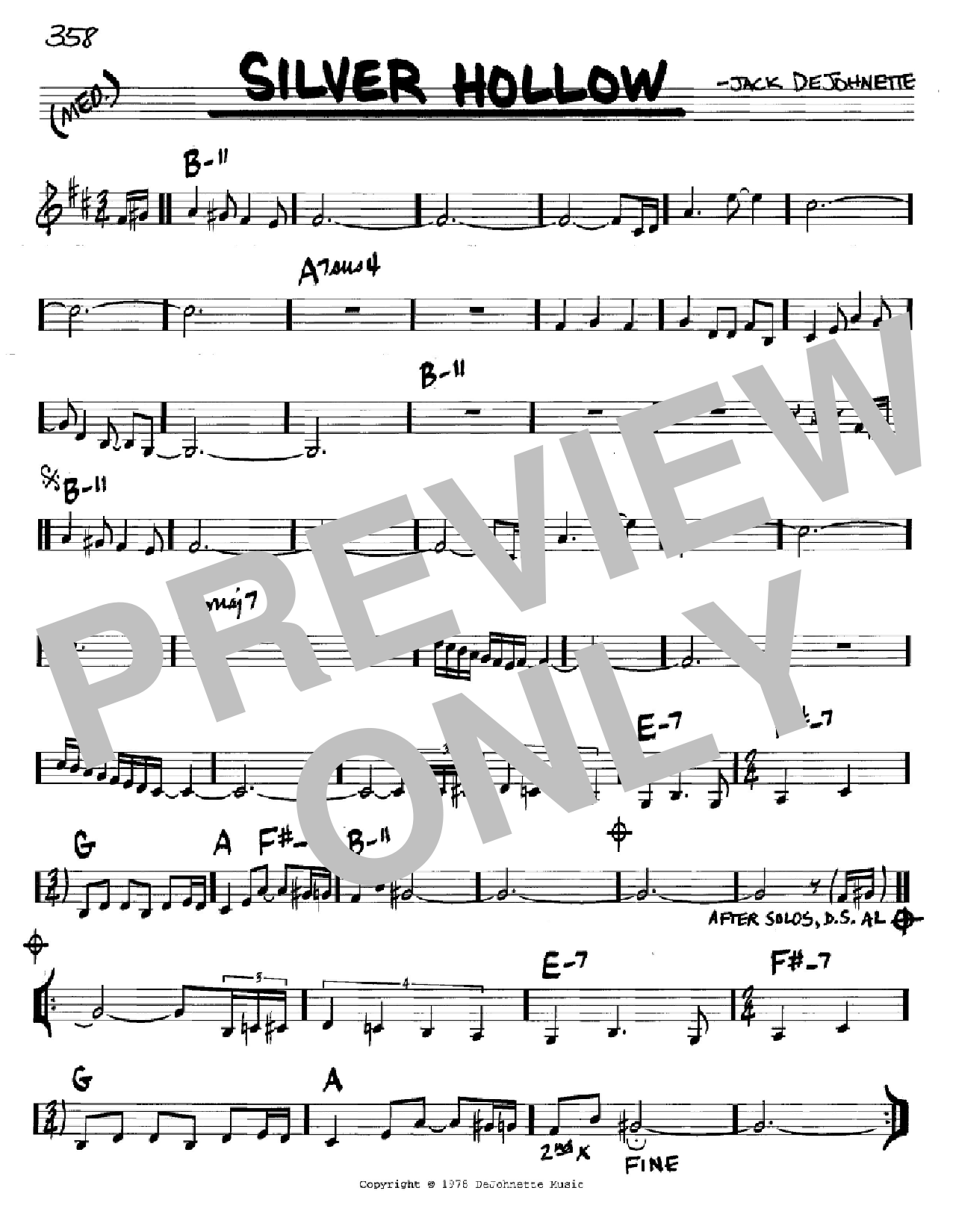 Produktbild zu: Silver Hollow
