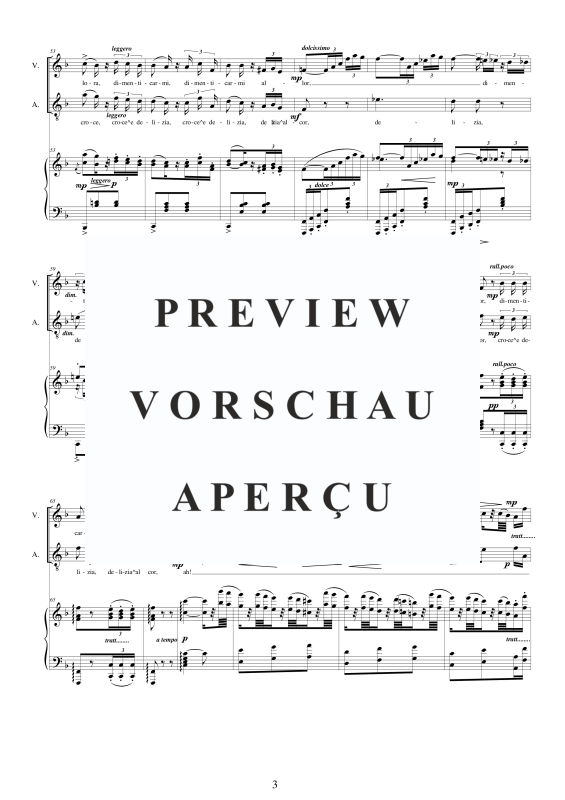 Produktgalerie: Seite 4 von 8 La Traviata - _(Act 1) Un dì felice, eterea, , Sopran, Tenor und Klavier