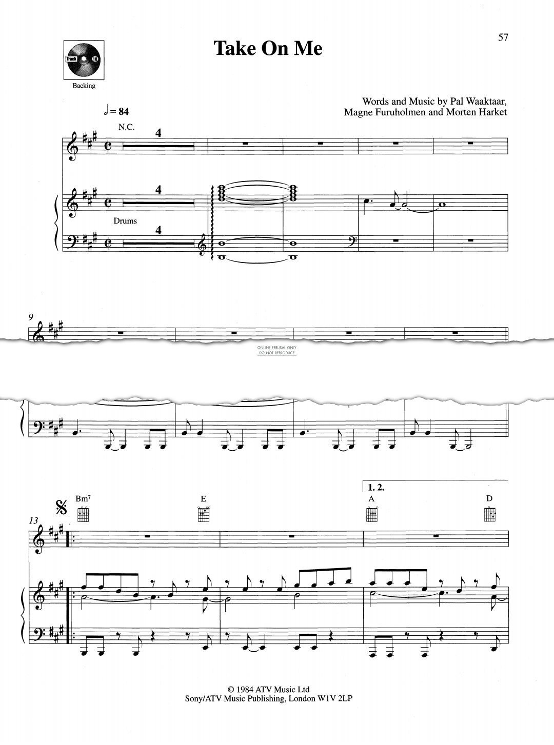 Produktbild zu: Take On Me