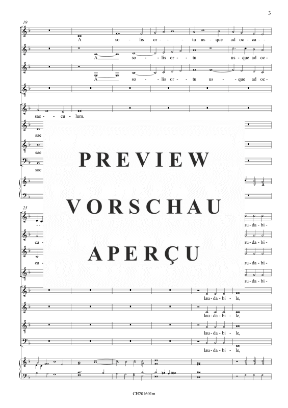 gallery: Laudate Pueri Dominum (Psalm 112), , Gemischter Chor 8-stimmig und BC