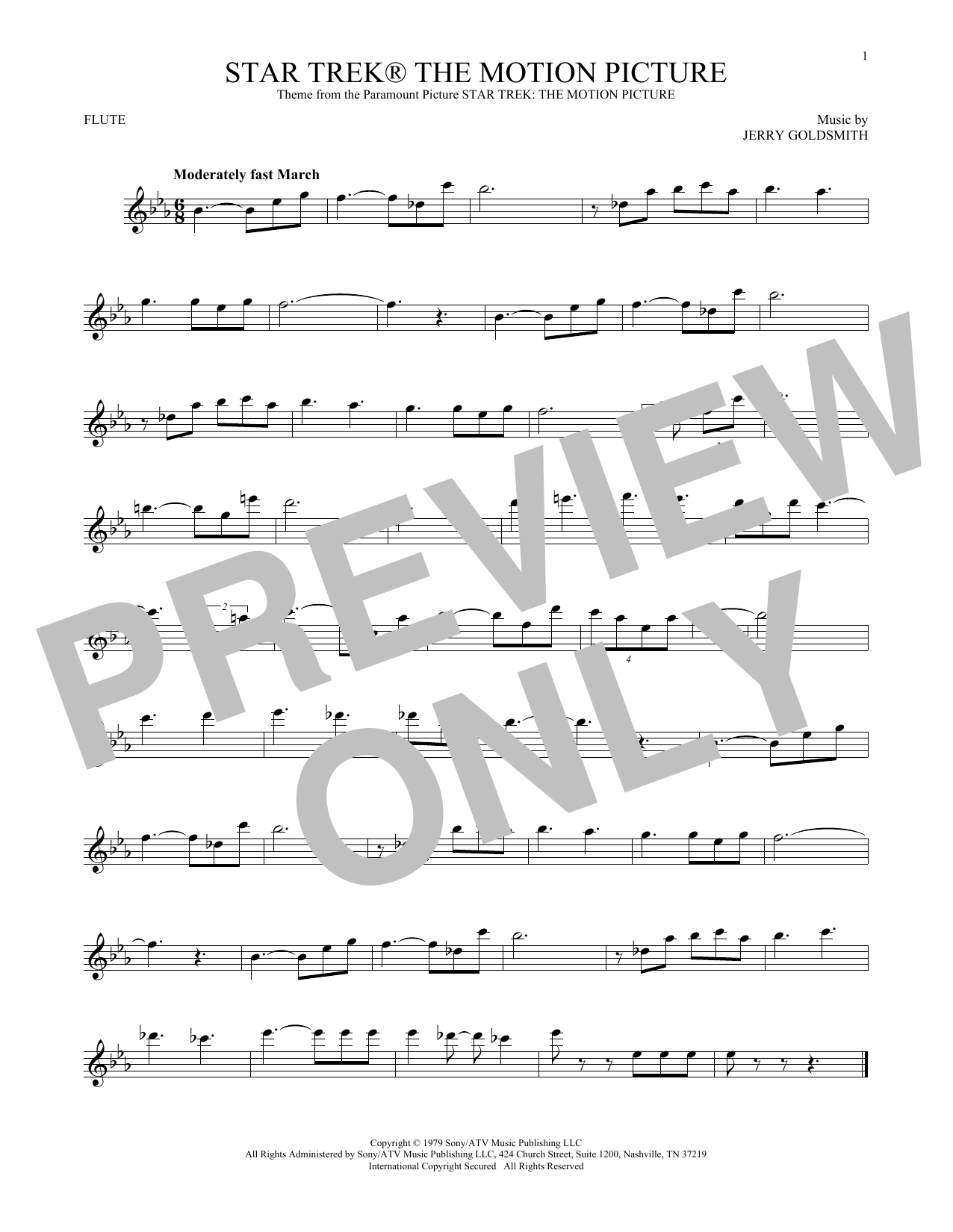 Product gallery: Page 1 of 1 Star Trek The Motion Picture, Jerry Goldsmith