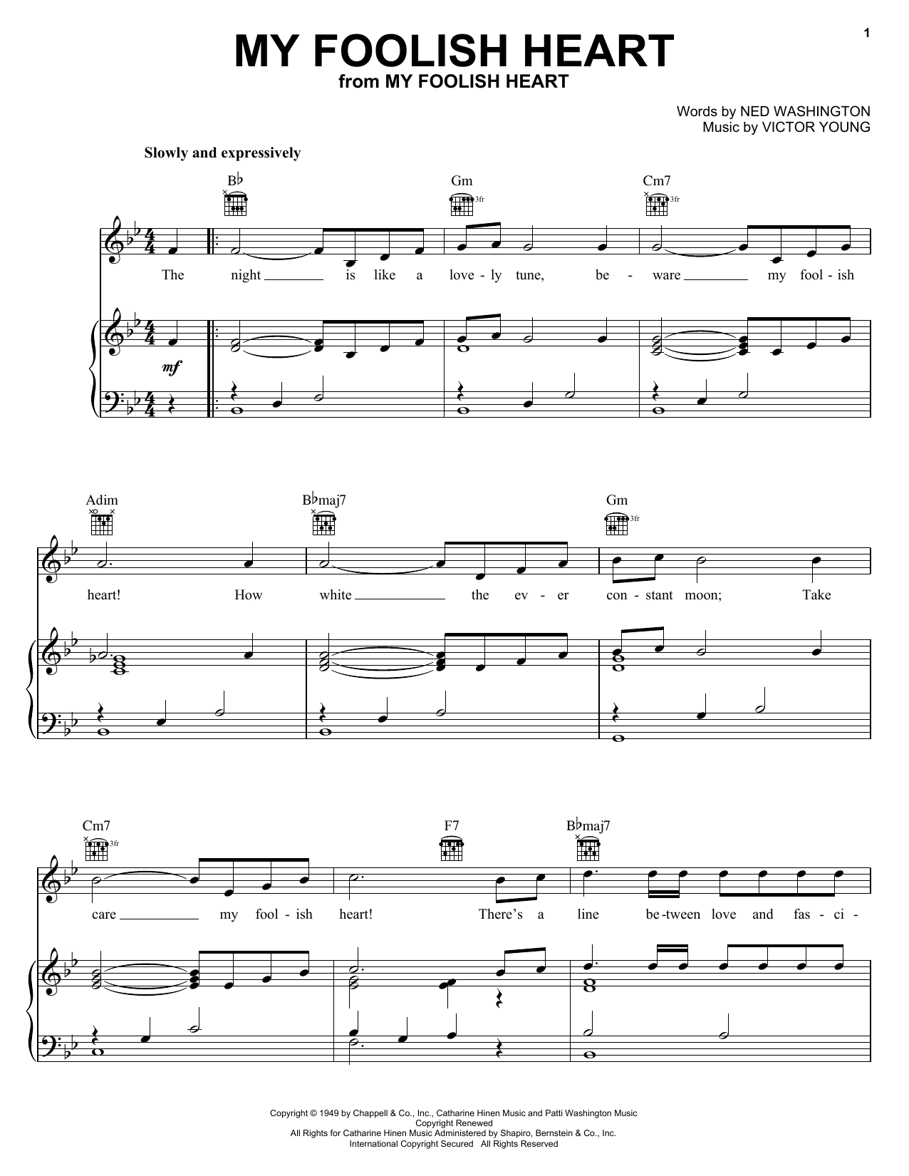Produktbild zu: My Foolish Heart