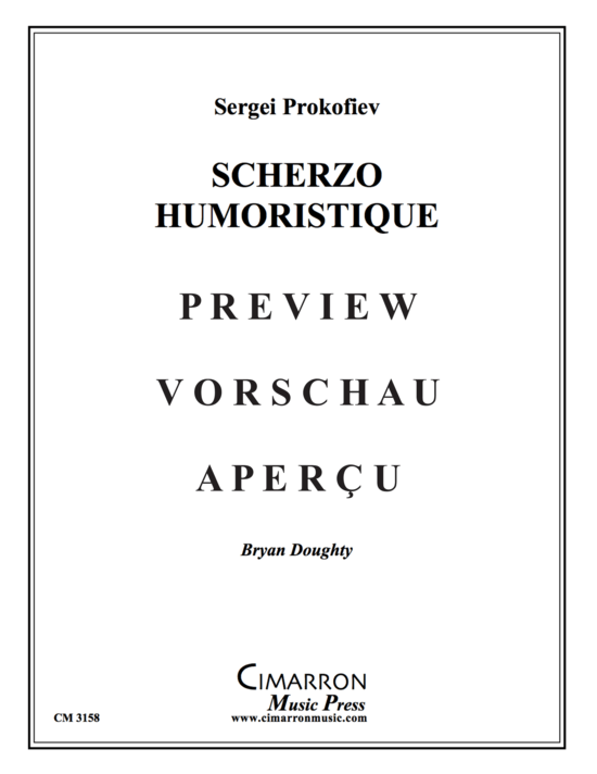 Product gallery: Page 2 of 14 Scherzo Humoristique , , (Trombone quartet)