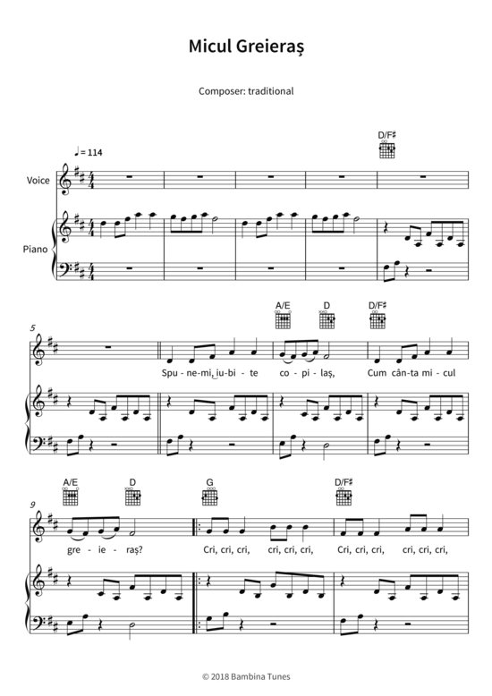 Produktbild zu: Micul Greierastraditional