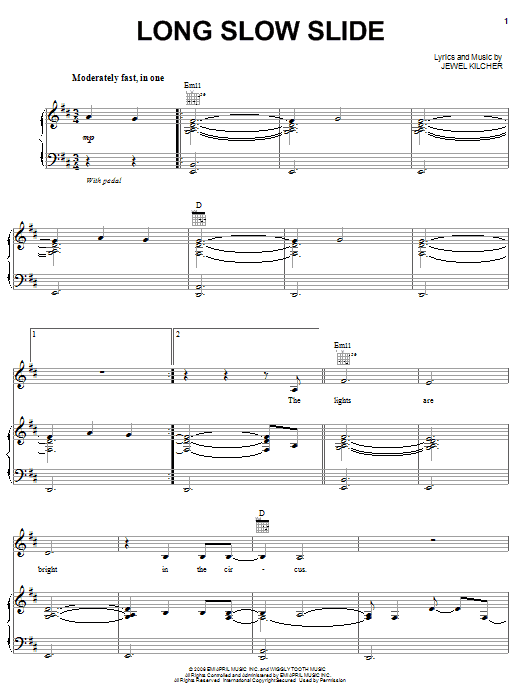 Produktbild zu: Long Slow Slide