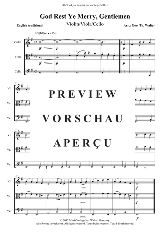 Produktbild zu: God Rest Ye Merry, Gentlemen Traditional