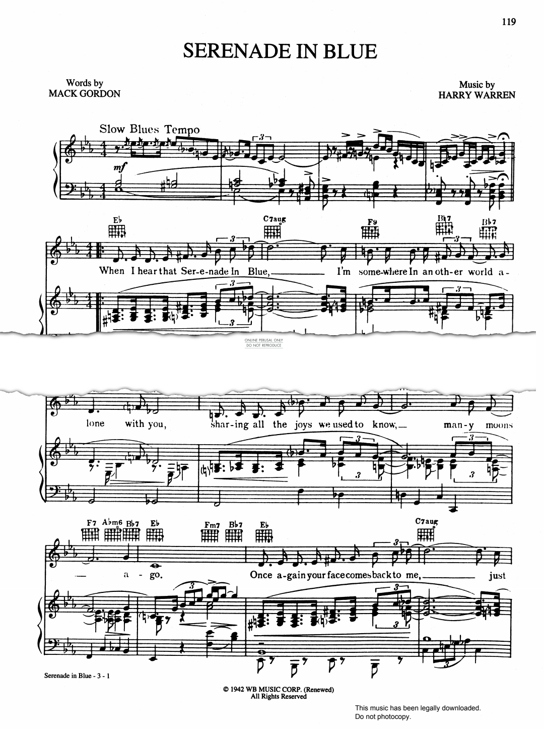 Produktbild zu: Serenade In Blue