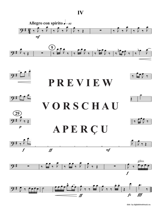 Product gallery: Page 15 of 21 Four Impressions (Suite) , , Trombone Quartet