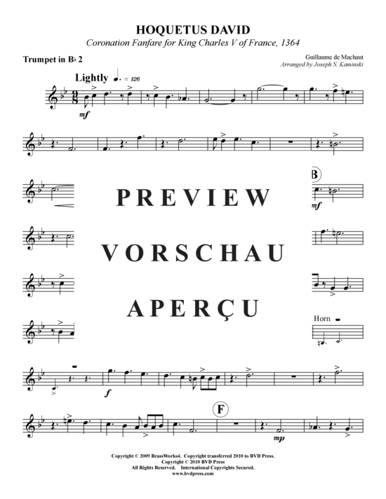 Produktgalerie: Seite 13 von 16 Hoquetus David , , (Blechbläserquintett)