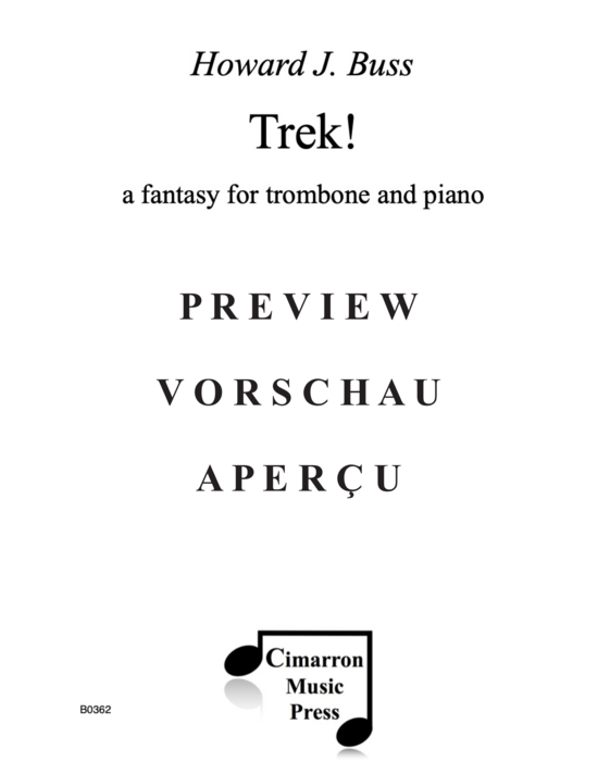 gallery: Trek! , , (Posaune und Klavier)