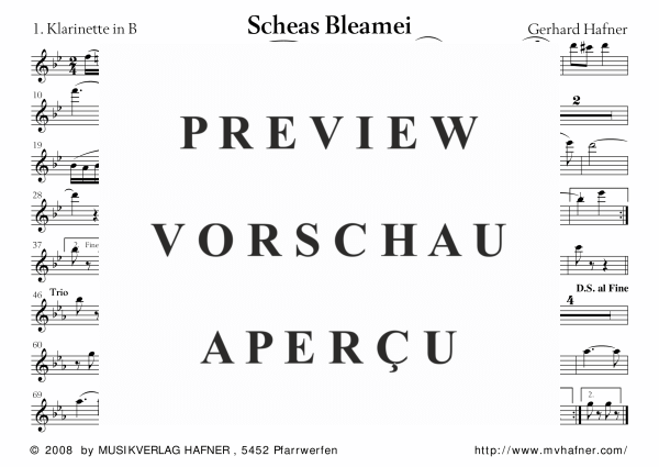 Product gallery: Page 10 of 11 Scheas Bleamei, , (large wind orchestra)