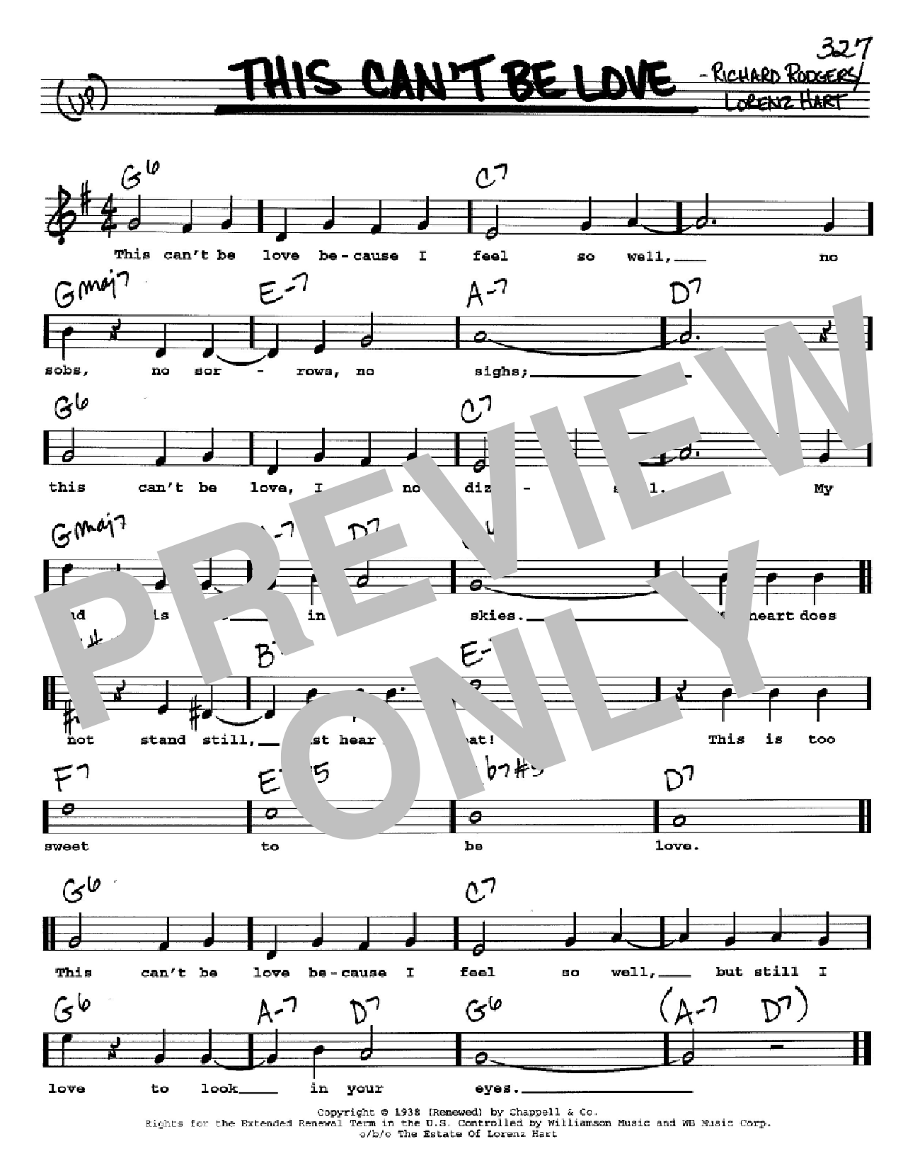 Produktbild zu: This Can't Be Love