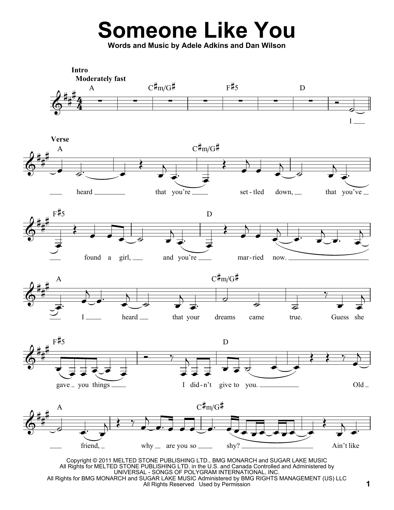 Produktgalerie: Seite 1 von 1 Someone Like You, Adele, Gesang