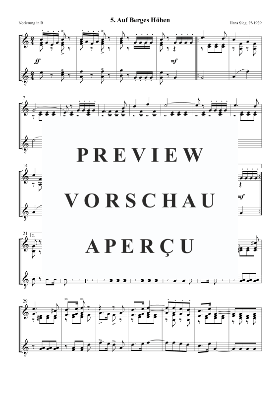 Produktgalerie: Seite 4 von 5 Auf Berges Höhen, , Posaunenchor