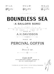 Produktbild zu: Boundless Sea (A Sailor's Song)