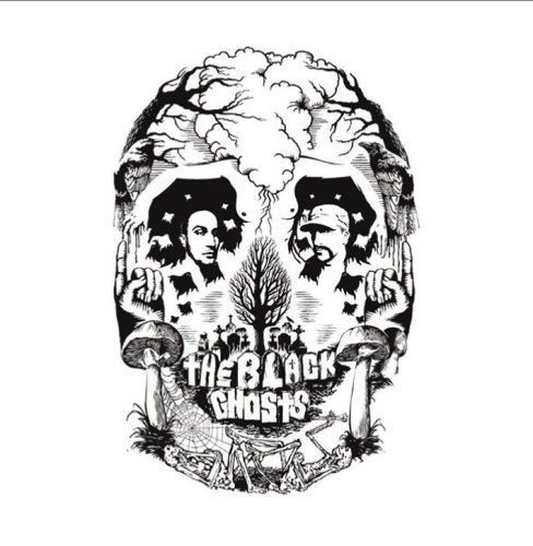 cover: Full Moon, The Black Ghosts, Klavier