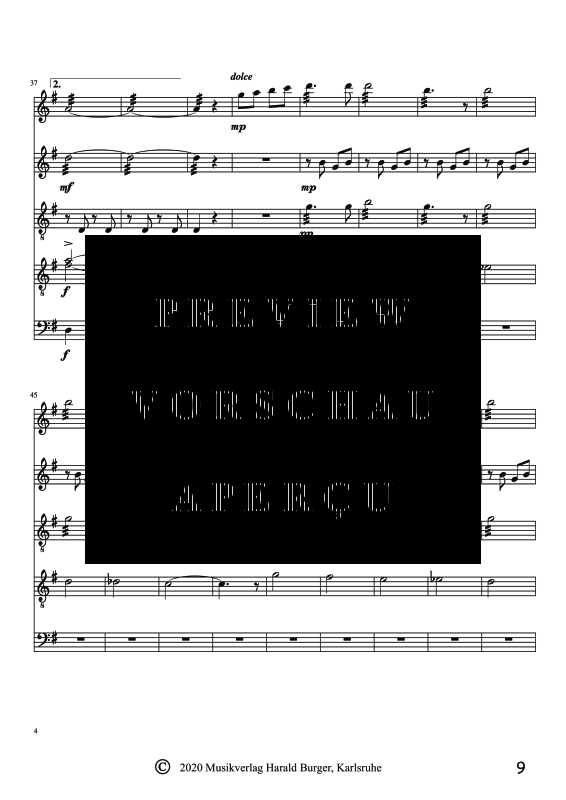 gallery: Herkules Trilogie, , Zupforchester - Partitur