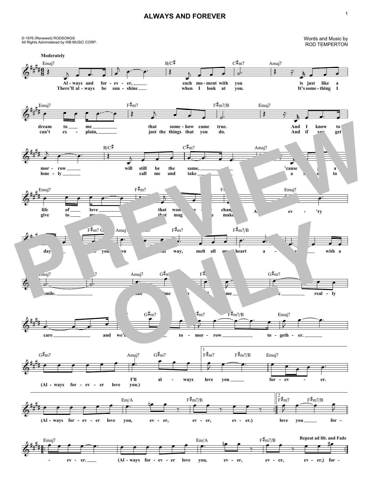 Product gallery: Page 1 of 1 Always And Forever, Heatwave