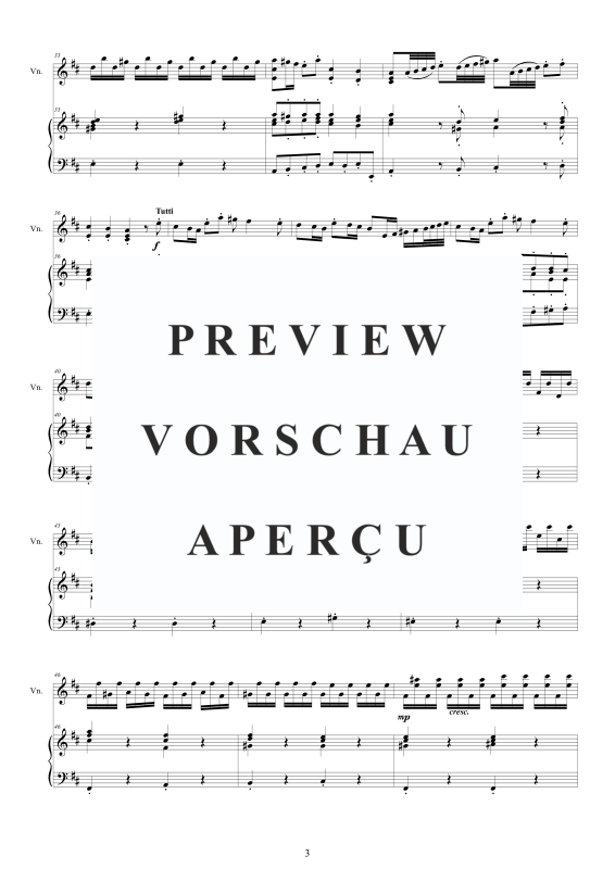 Produktgalerie: Seite 4 von 11 Violin Concerto No.7 in D-Dur Op.9, , Violine und Cembalo