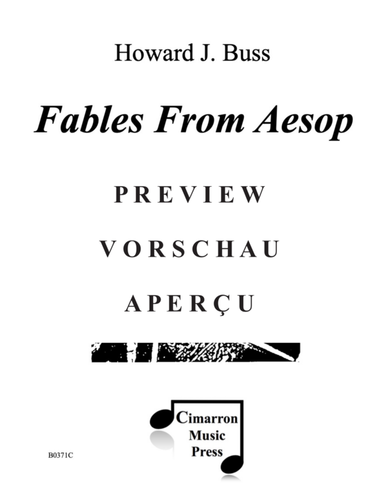 Product gallery: Page 2 of 17 Fables from Aesop , , (violin and bass clarinet)