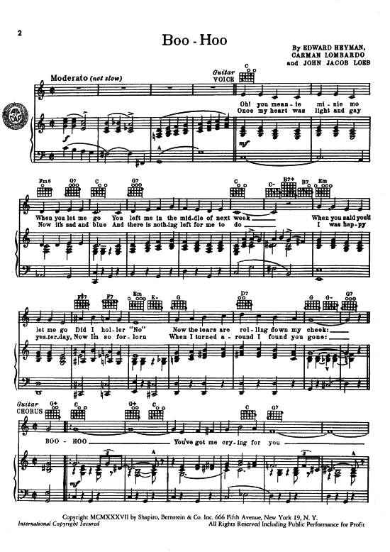 Produktbild zu: Boo-Hoo  Guy Lombardo 